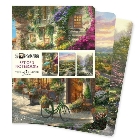 Standard Notebook Collection: Thomas Kinkade Set of 3 Standard Notebooks (Hardcover)