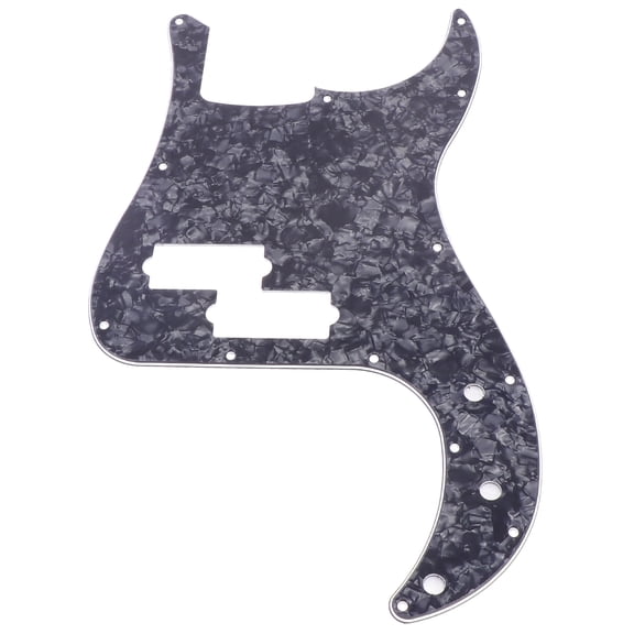 WASHWEPE Bass Pickguard Assorted Color for Musicians 1Set 14.6X7.9In