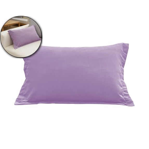 Standard Pillow Cover Soft Microfiber Pillow Cover with Envelope Closure, Fade, Wrinkle and Shrink Resistant Bed Pillow Case, 29.13x18.89 Inches