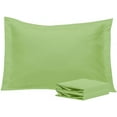 thumbnail image 1 of Standard Pillow Shams, Set of 2, 100% Brushed Microfiber, Soft and Cozy, Wrinkle, Fade, Stain Resistant (Sage Green, Standard), 1 of 6