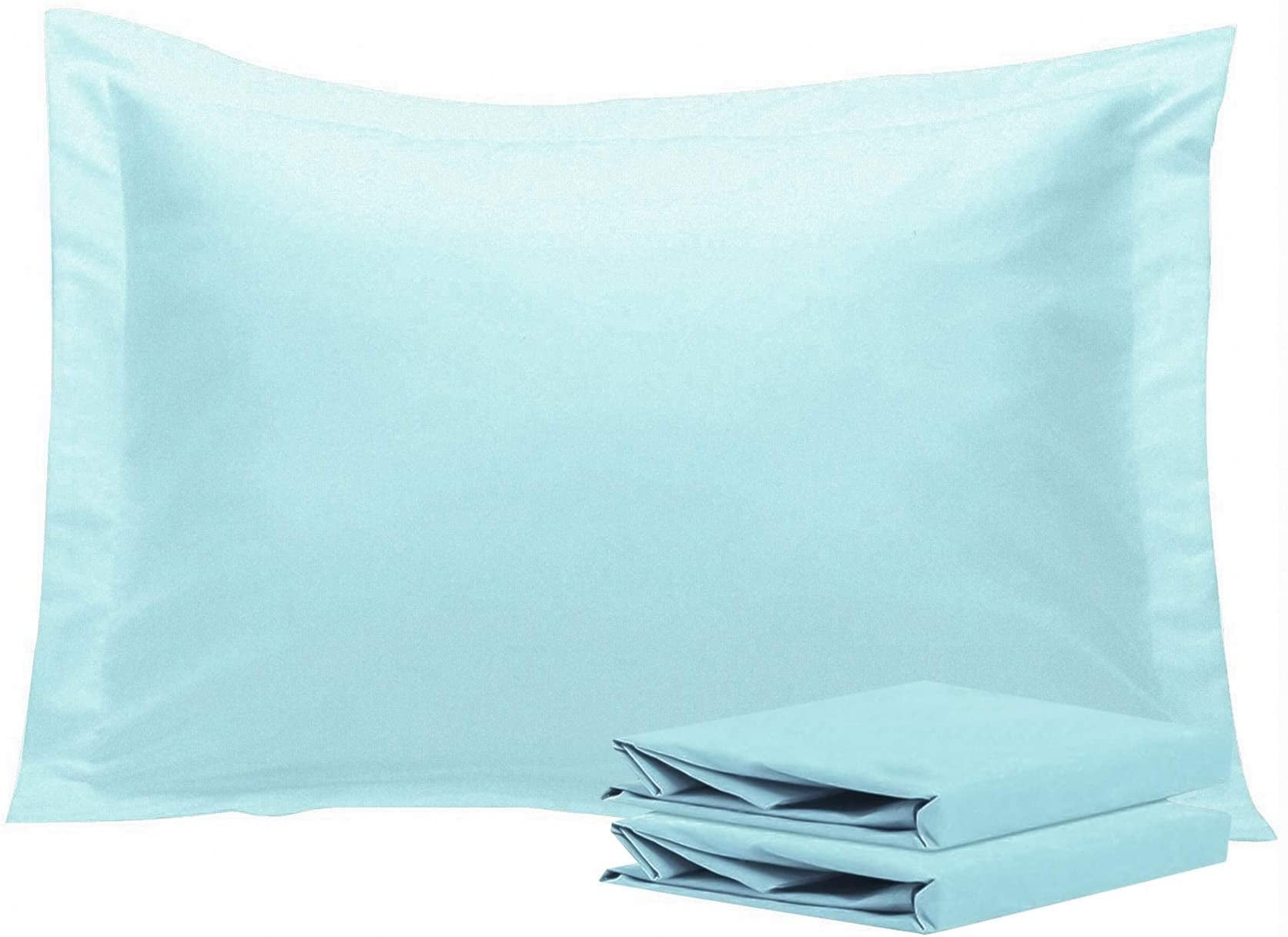 Standard Pillow Shams, Set of 2, 100 Brushed Microfiber, Soft and Cozy