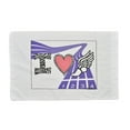 thumbnail image 1 of Standard Pillowcase - I "Heart" Track, 1 of 1