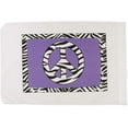 thumbnail image 1 of Standard Pillowcase - Zebra Peace Sign purple, 1 of 1