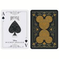 Standard Playing Cards Black Fantasy Silhouette Design