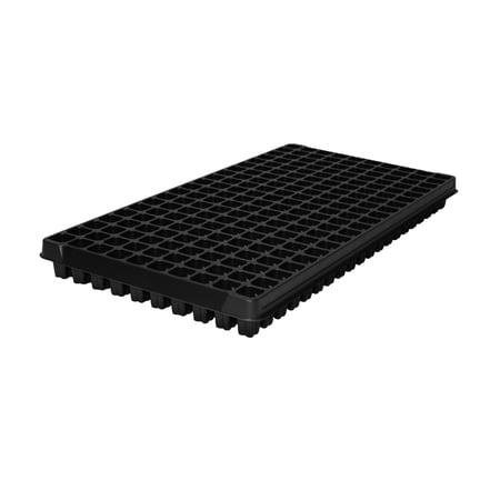Standard Plug Tray 200 Square Cells - Cell Depth 1.75" - 5 Trays by T.O. Plastics