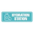 thumbnail image 1 of Standard Plus Hydration Station Door or Wall Sign | Business & Public Signage - Small, 1 of 9