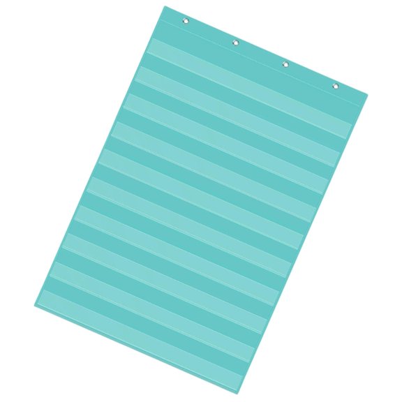 Standard Pocket Charts Clear 10 Pocket Charts Interactive and Versatile Pocket Charts School Supplies for Classroom