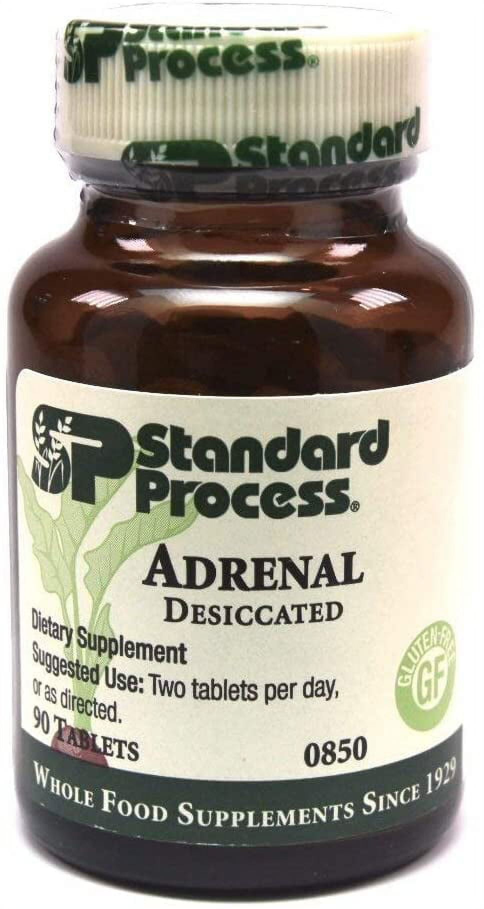 PureStandard Process Adrenal Desiccated / Adrenal Support for Energy