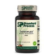 Standard Process Immuplex - Whole Food Immune Support and Antioxidant Support with Chromium, Folate, Vitamin B6, Copper, Selenium, Vitamin A - 150 Capsules