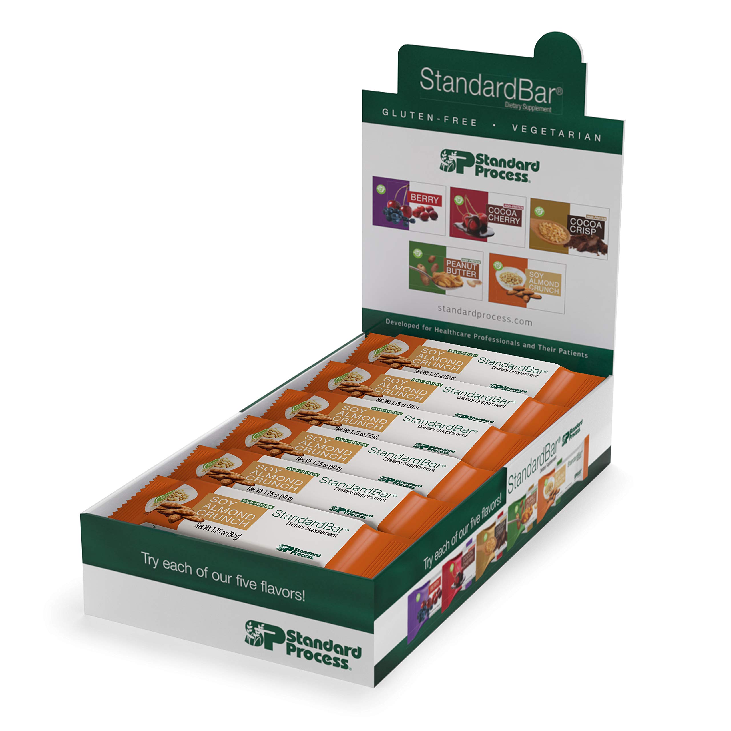 Standard Process StandardBar GlutenFree Protein Bar with Whole Food