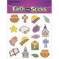 thumbnail image 1 of Standard Publishing  Sticker Christian Symbol Smiles 6 Sheets Faith That Sticks, 1 of 1