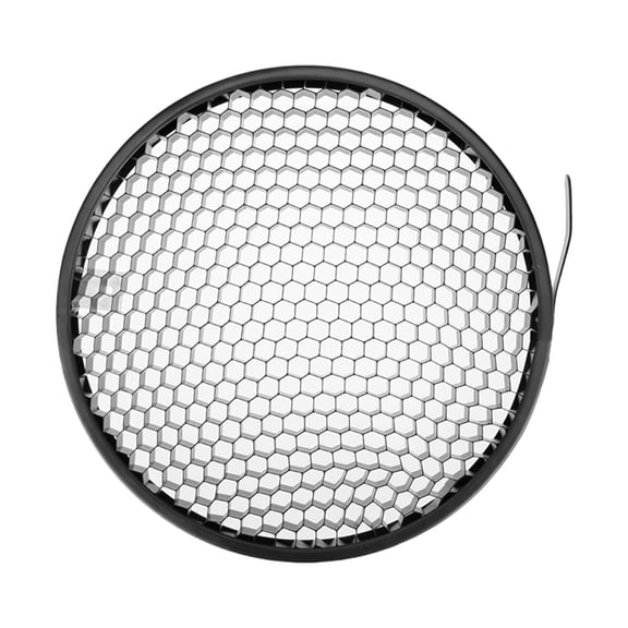 Standard Reflector Beauty Dish Diffuser Lamp Shade Photography with 10/20/30/40/50/60 Degree Honeycombs Grids for Studio