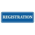 thumbnail image 1 of Standard Registration Sign (Blue) - Large, 1 of 5