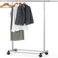 thumbnail image 1 of Standard Rod Garment Rack, Silver, 1 of 7