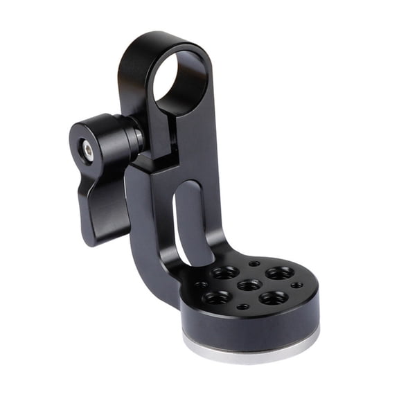 Standard Rosette Thread Mount Adapter With 15mm Single Rod Holder For Camera Cage 15mm Rails Rod Systems Handle