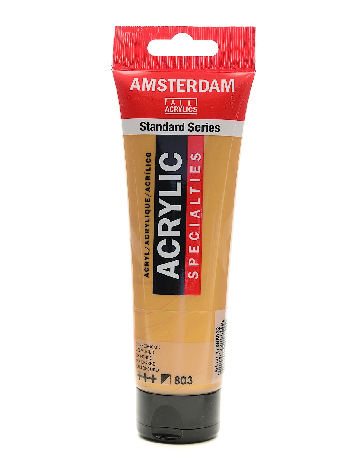 Standard Series Acrylic Paint deep gold, 120 ml (pack of 3)