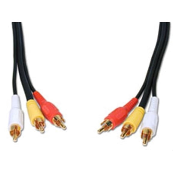 Standard Series General Purpose 3 RCA Video Cable 50ft