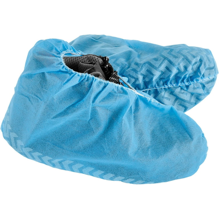 Standard Shoe Covers Size 12 15 Blue 150 Pairs Case