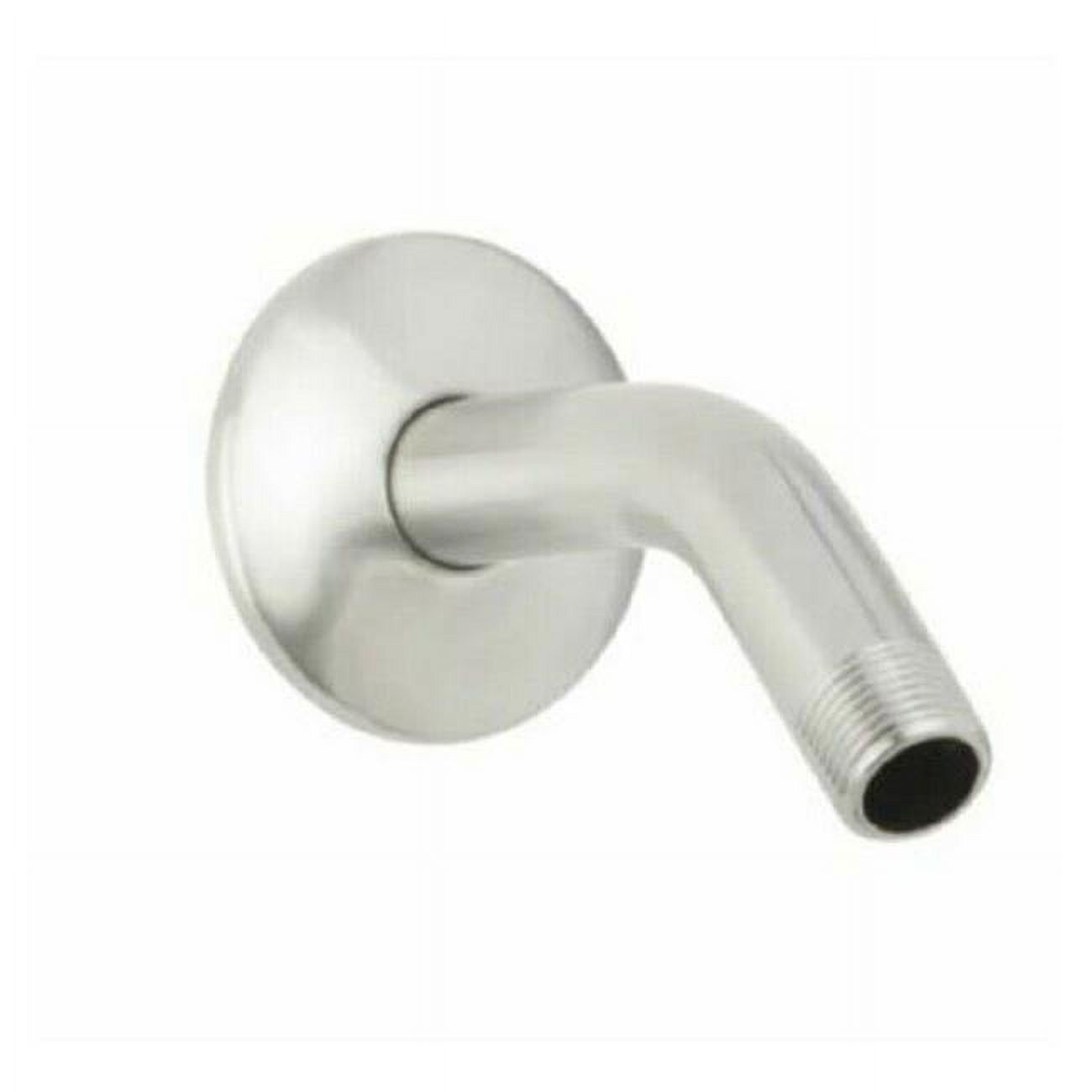 Standard Shower Arm & Flange Brushed Nickel 6 in.