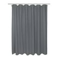 thumbnail image 1 of Standard Size 100% Cotton Waffle Weave Shower Curtain, pewter., 1 of 4