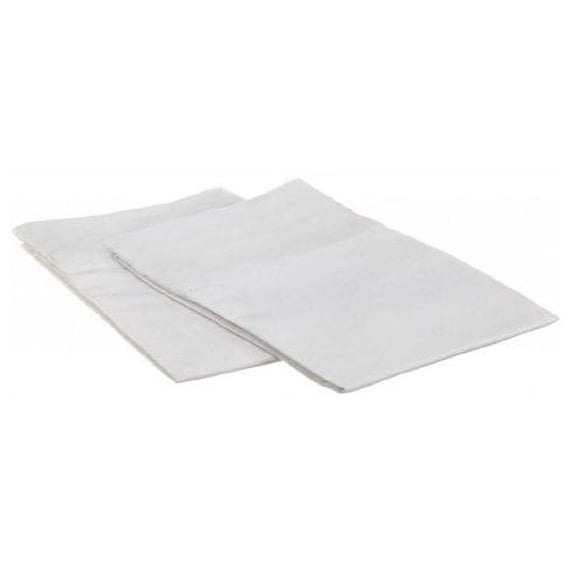Standard Size 1200 Series 2 Pillow Cases Per Set White Color