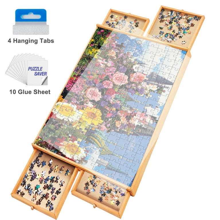 Standard Size: 29×21, Puzzle Board, Puzzle Table, Puzzle Tables for  Adults, Puzzle Boards and Storage, Jigsaw Puzzle Table, Puzzle Tray,  Weight: 8.8
