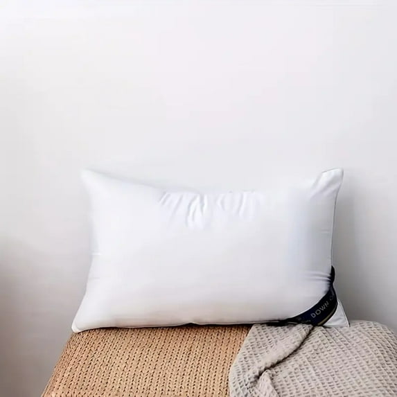 Standard Size Hotel-Style Bed Pillow – Single Pillow for Luxury Sleep Neck Support & Hypoallergenic Comfort