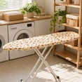 thumbnail image 1 of Standard Size Ironing Board Cover - Multicolor Thick Cloth Replacement with Full Elastic Edge - Machine Washable for Home Laundry, 1 of 7