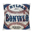 thumbnail image 1 of Standard Size Pillowcase - Baseball Chatter - Handmade in USA, 1 of 5