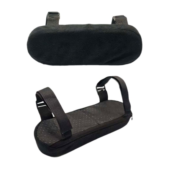 Standard Size Wheelchair Armrest Cushion,Soft Breathable Foam Support,Stable Fixed Strap Arm Pad,Multi Functional Chair Arm Rest,Pressure Relief Comfort Cushion,Elderly Friendly Assist Pad