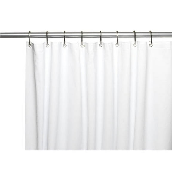 Standard-Sized, "Clean Home" PEVA Liner in White