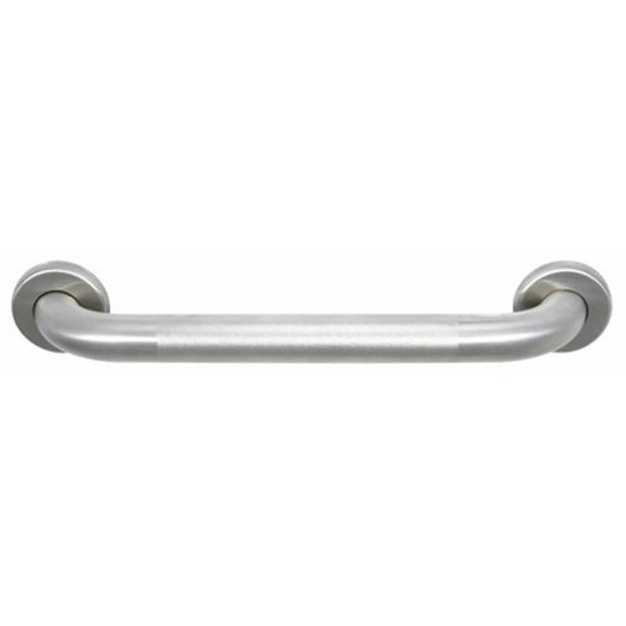 Standard Smooth Grab Bar, 12 L x 1.25 Dia in.