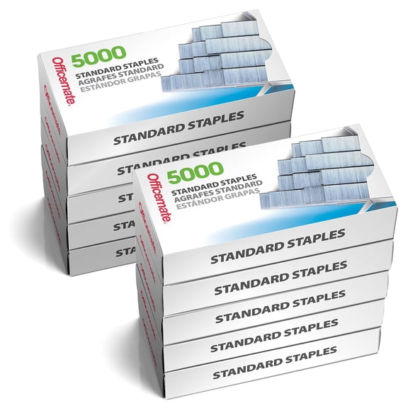 Standard Staples, 10 Boxes General Purpose Staple (91950)
