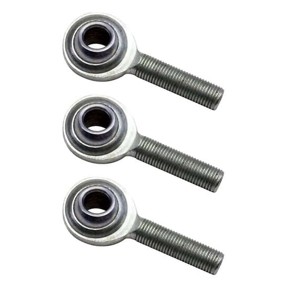 Standard Steel Heim Joint Rod Ends, 1/4 LH Male - 3 Pack