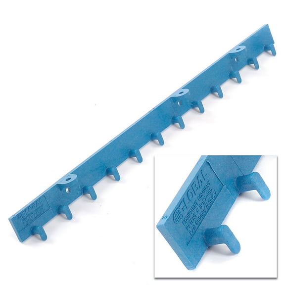 Global Industrial 8'L Standard Strip Curtain Door Mounting Bracket Kit - (4) 2'