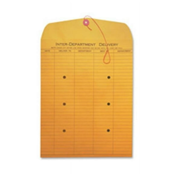 Standard Style Inter-Department Envelope - Kraft - 9in.x12in.