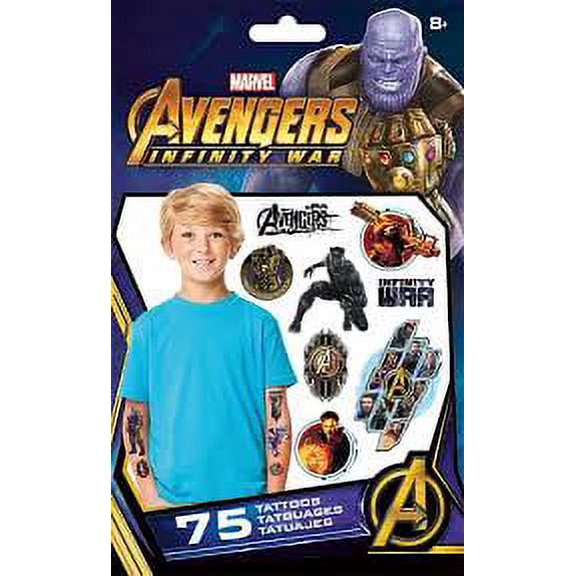 Standard Tattoo Bag - 75ct - Avengers Infinity War New tt2099