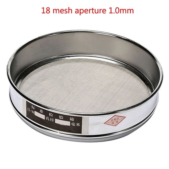 Standard Test Sieve With Stainless Steel 304 Mesh And Chrome Plated ...