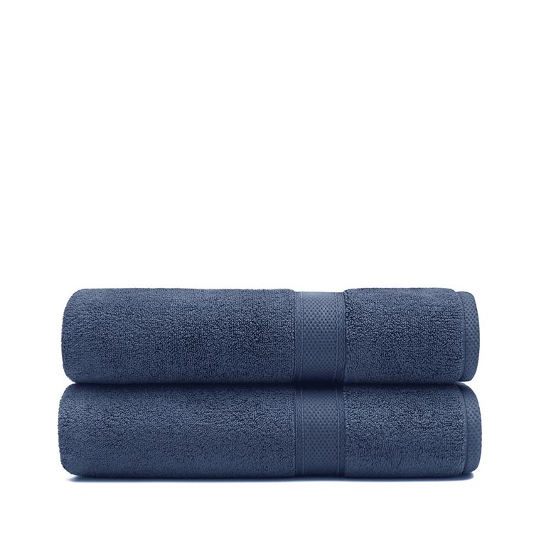 Standard Textile Hotel Luxury Lynova 100% Cotton, White, Bath Towel - Set  of 2