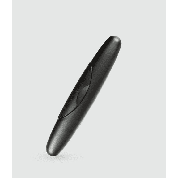 RADIUS Toothbrush Travel Case, Recycled Plastic Portable Cover Fits Standard and Source Toothbrushes, Caviar Pearl (2.5 x 1.25 x 9.25)
