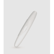 RADIUS Toothbrush Travel Case, Recycled Plastic Portable Cover Fits Standard and Source Toothbrushes, Translucent (2.5 x 1.25 x 9.25)