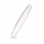 RADIUS Toothbrush Travel Case, Recycled Plastic Portable Cover Fits Standard and Source Toothbrushes, Translucent (2.5 x 1.25 x 9.25)