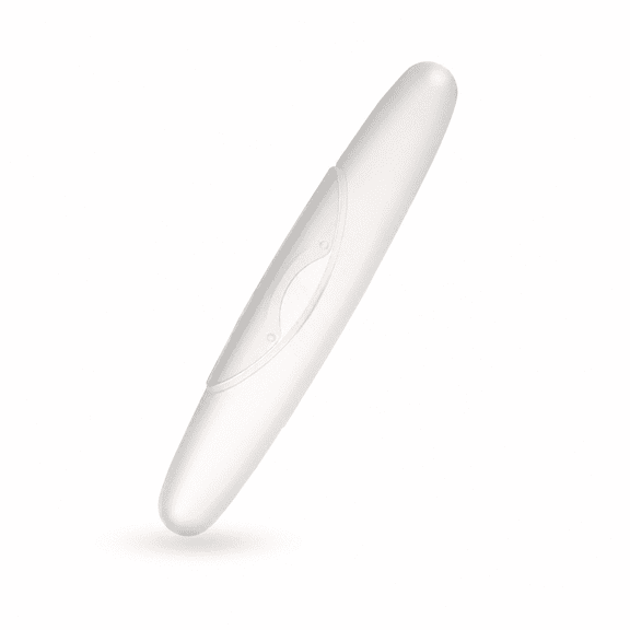 RADIUS Toothbrush Travel Case, Recycled Plastic Portable Cover Fits Standard and Source Toothbrushes, Translucent (2.5 x 1.25 x 9.25)