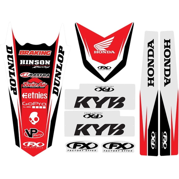 ( Standard Trim Graphic Kit, Red