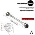 thumbnail image 2 of Wiha 35002 Open End Wrench - 5.0mm X 5.5mm, Hard Chromed, Made In Germany (4.1 Inch) 2 of 3