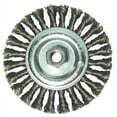 thumbnail image 1 of Standard Twist Knot Wheel, 6 In D X 6 In W, 0.023 In Carbon Steel Wire | Bundle of 5 Each, 1 of 1