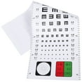 Standard Visual Eye Exam Chart Eye Testing Chart Household Visual Test