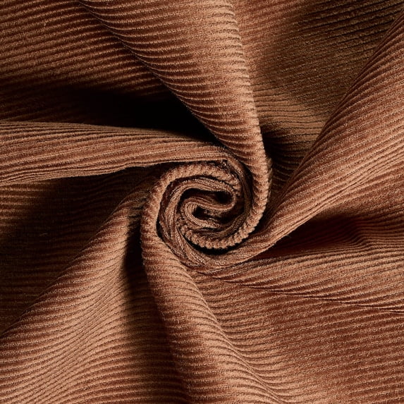 Standard Wale Corduroy 100% Cotton 58/59" 11 WPI Fabric By The Yard - Brown
