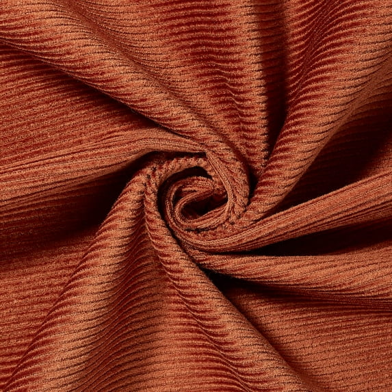 Standard Wale Corduroy 100% Cotton 58/59" 11 WPI Fabric By The Yard - Rust