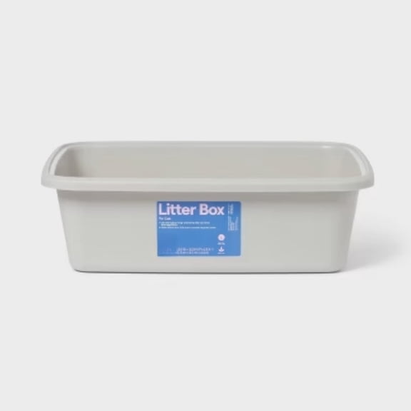 Standard Waste Cat Pan - Gray - L